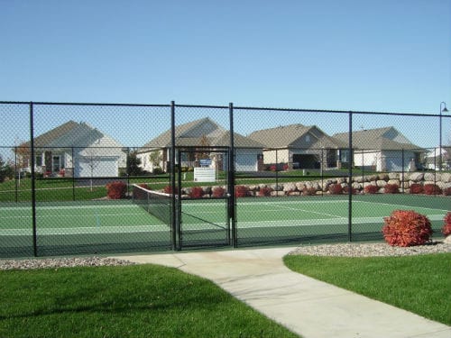 residential chainlink fence