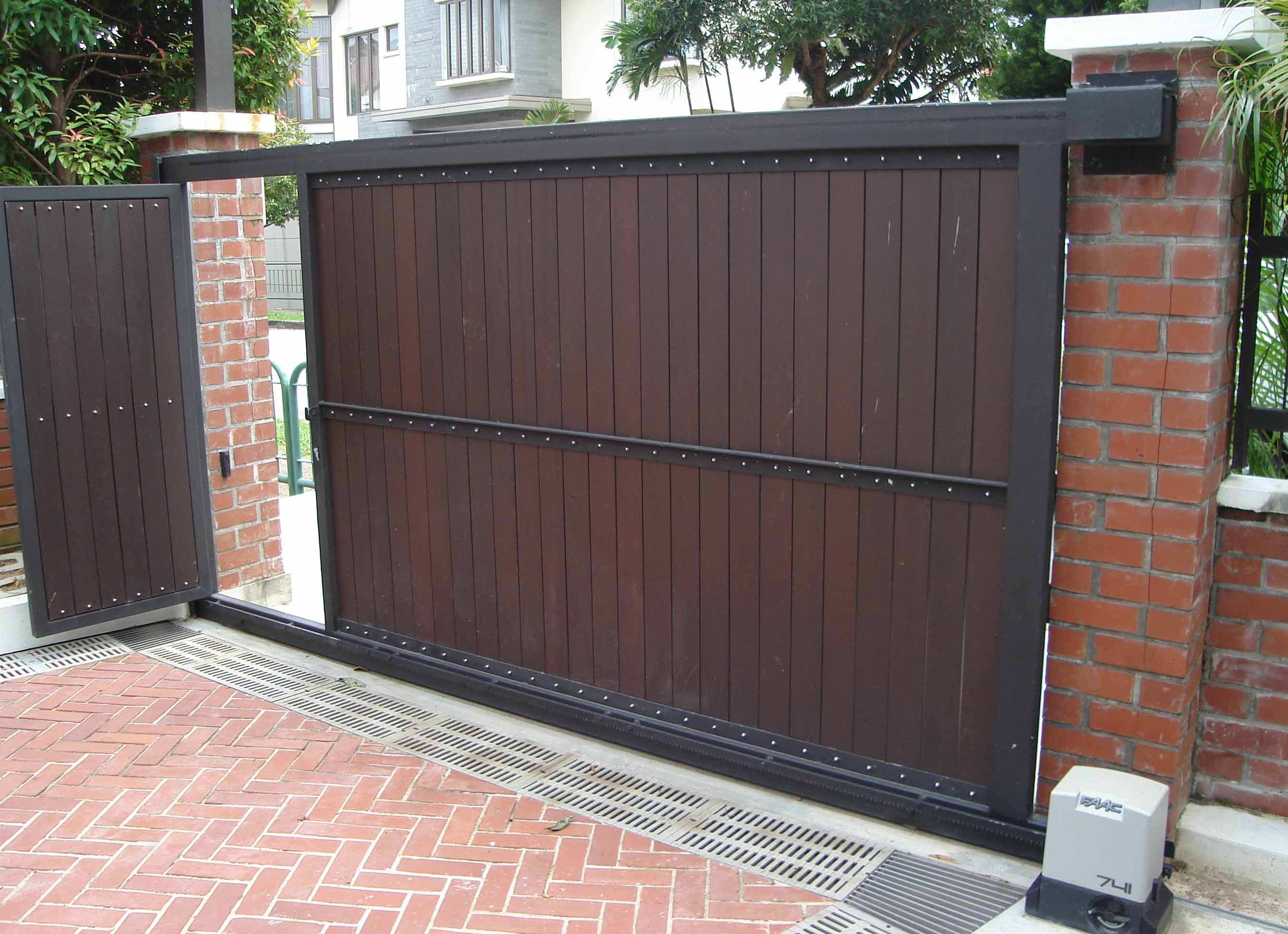 residential gate fence